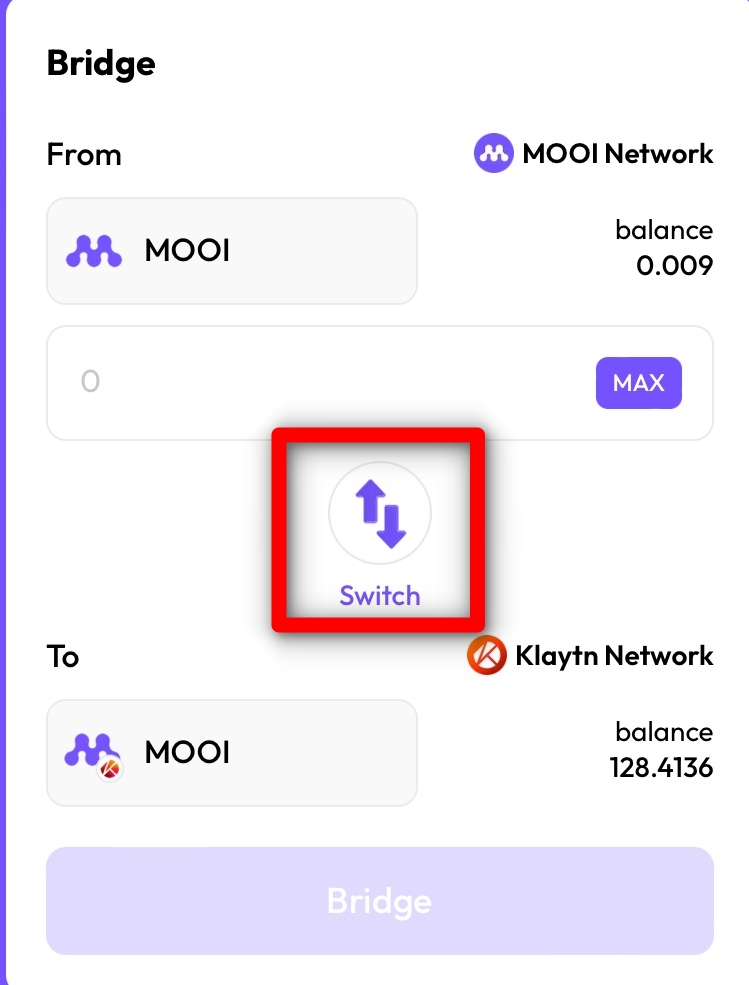 MOOI Switch